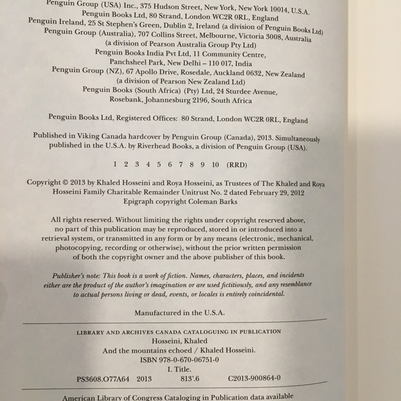 1st Edition Hardcover - Picture 3 of 3